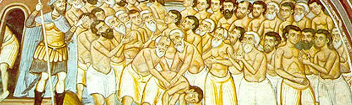 Povestea Sfintilor 40 de Mucenici
